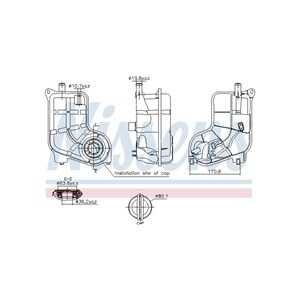 Expansionskärl, kylvätska, audi,seat,vw, 8E0121403