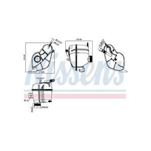 Expansionskärl, kylvätska, nissan qashqai suv ii, renault kadjar, 217114EA0A