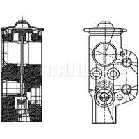 Expansionsventil, klimatanläggning