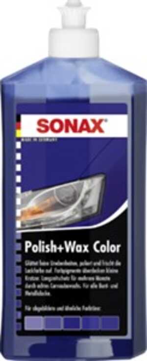 Färgvax blå Sonax Polish & wax color (blue) NanoPro, Universal