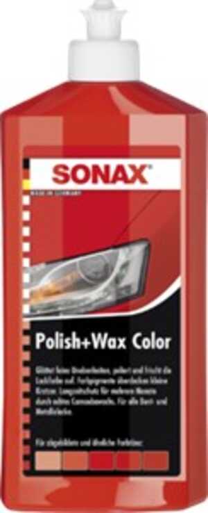 Färgvax röd Sonax Polish & wax color (red) NanoPro, Universal