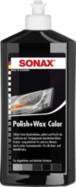 Färgvax svart Sonax Polish & wax color (black) NanoPro, Universal