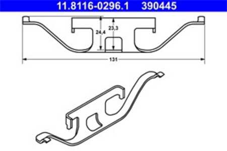 Fjäder, bromsadel, Bakaxel, bmw,land rover, 34 21 2 227 672, 34 21 2 282 198, 34 21 6 753 675, SZR000010