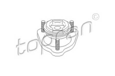 Fjäderbenslager, Bakaxel, båda sidor, bmw 5 touring [e39], 1 093 416, 3352 1 093 416