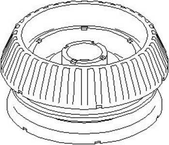 Fjäderbenslager, Fram, höger eller vänster, ford fiesta iv, fiesta skåp/halvkombi, fiesta skåp/stor limousine, ka, 1 013 794