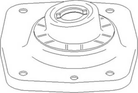 Fjäderbenslager, Framaxel, framaxel höger, citroën,fiat,lancia,peugeot, 5038 70, 5038 F0, 9405038709