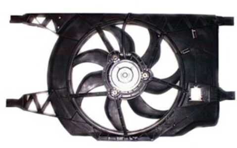 Fläkt, kylare, Vänster fram, Vänster, renault clio ii, laguna ii, laguna grandtour ii, vel satis, 7701049657, 7701049658, 77010