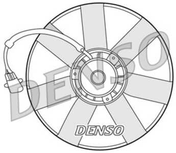 Fläkt, kylare, skoda octavia i, vw golf iv, golf cabriolet iv, golf variant iv, 1J0959455D, 1J0959455F