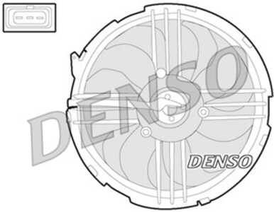 Fläkt, kylare, seat arosa, vw lupo i, polo, 6N0959453P