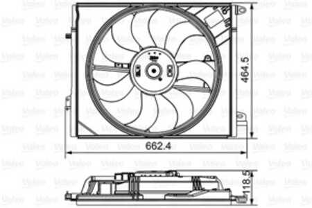 Fläkt, kylare, renault megane grandtour iv, megane halvkombi iv, megane sedan iv, talisman, talisman grandtour, 214813939R