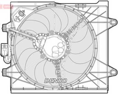 Fläkt, kylare, fiat 500, 500 c, 52057330, 52061715, 52092165