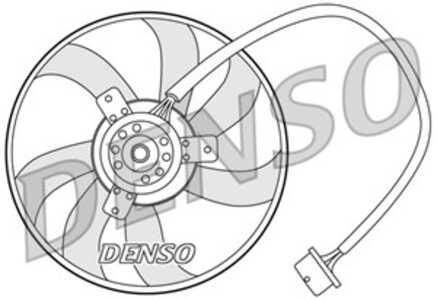 Fläkt, kylare, audi,skoda,vw, 1J0959455K, 1J0959455L