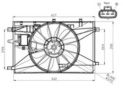 Fläkt, kylare, toyota c-hr, corolla sedan, /1636137130, 163610T170, 163630T210, 1636337220, 167110T160, 1671137190, 8925712010