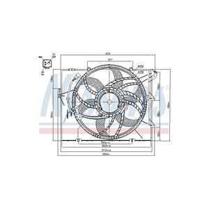 Fläkt, kylare, bmw, 17117590699, 17427523258, 17427523259, 17427530650, 17427563259, 17427590698, 17427590699, 7523258, 7523259