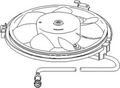 Fläkt, kylare, audi a4 b5, a4 b5 avant, a6 c4, a6 c4 avant, a6 c5, a6 c5 avant, a8 d2, vw passat b5, passat b5 variant, 8D0 959