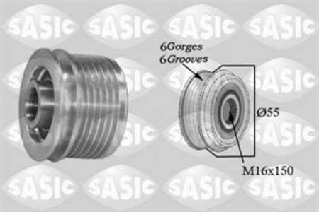 Frihjulskoppling, generator, dacia,nissan,renault, 7700110616, 7701477689, 8200548796