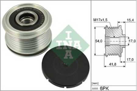 Frihjulskoppling, generator, citroën,ds,opel,peugeot,toyota,vauxhall, 16 168 972 80, 16 355 919 80, 1616897280, 1635591980, 364