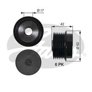 Frihjulskoppling, generator, toyota auris, auris kombi, corolla sedan, 274150T020, 274150T021