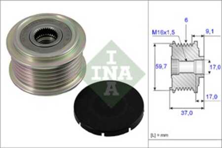 Frihjulskoppling, generator, ford usa probe ii, mazda mpv ii, 3395459, 3395461, GY0118300E, GY01-18-300E, GY0218330, GY02-18-33