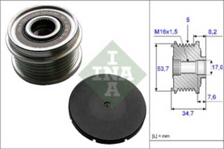 Frihjulskoppling, generator, opel,vauxhall, 12 02 194, 12 02 195, 12 04 184, 1202194, 1202195, 1204184, 13266809, 13266810, 132