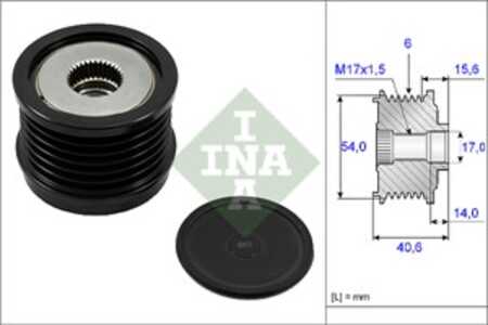 Frihjulskoppling, generator, alfa romeo,fiat,jeep,lancia,suzuki, 3117162M00000, 31171-62M00-000, 3140062M00000, 31400-62M00-000