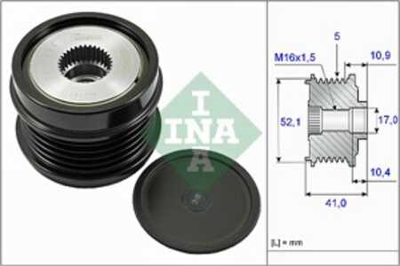 Frihjulskoppling, generator, mercedes-benz, 000 906 00 22, 000 906 08 03, 000 906 19 03, 000 906 76 02, 0009060022, 0009060803,