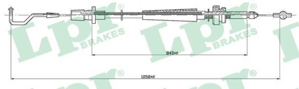 Gasvajer, seat toledo i, vw golf i, golf ii, jetta i, jetta ii, scirocco, 171721555T