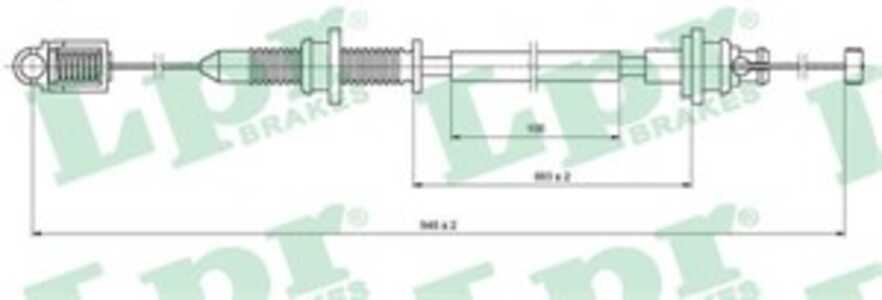 Gasvajer, dacia logan, 6001546868, 8200215959