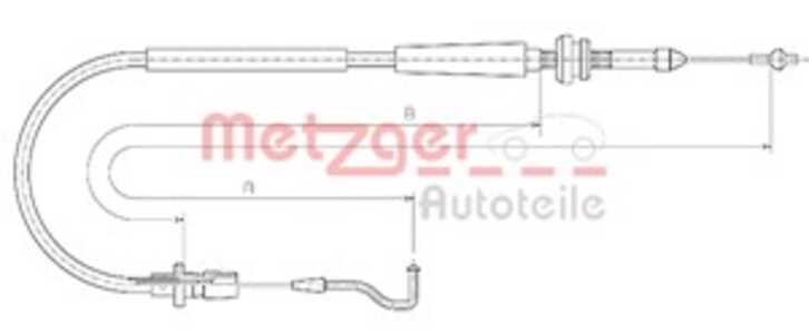 Gasvajer, vw transporter t4 buss, transporter t4 flak/chassi, transporter t4 skåp, 701 721 555H