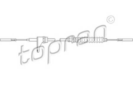 Gasvajer, vw transporter t3 buss, transporter t3 flak/chassi, transporter t3 skåp, 251 721 555N, 251 721 555Q