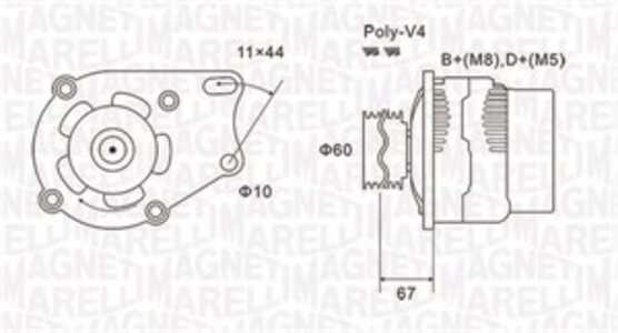 Generator, fiat palio weekend, punto, punto cabriolet, punto van, peugeot expert, expert flak/chassi, expert skåp, 46407646, 46