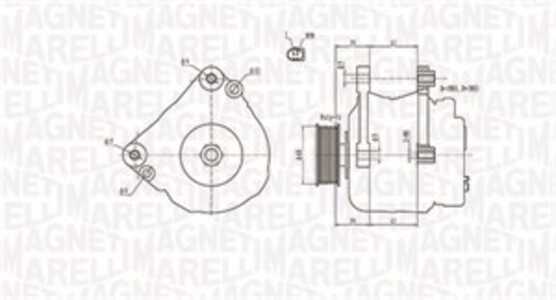 Generator, vw, 074903025K