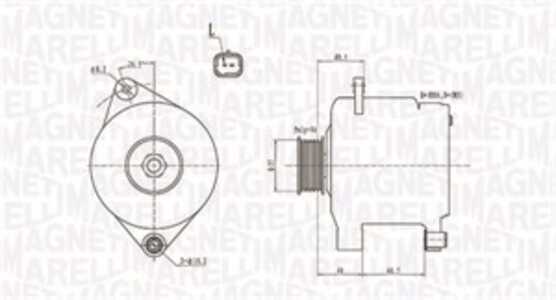 Generator, renault clio ii, clio skåp/halvkombi ii, kangoo, kangoo express, 7700105539, 7700436671, 7711134267, 8111921, 820019