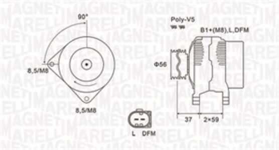 Generator, audi,skoda,vw, 028903029B, 028903029E, 028903031, 028903031A, 028903031X, 28903031