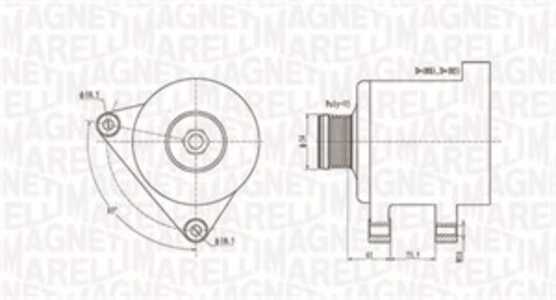 Generator, bmw,land rover,mg,rover, 12312247389, 2247389