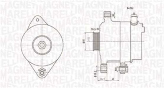 Generator, toyota yaris, yaris verso, 2706021020