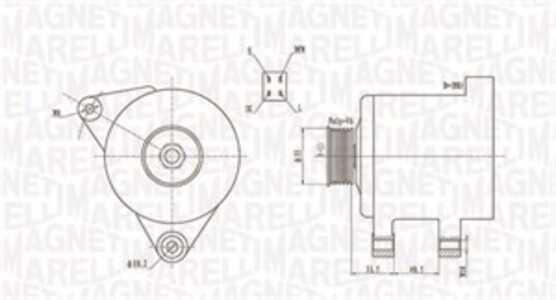 Generator, toyota, 270600D020, 270600D030, 270600D160