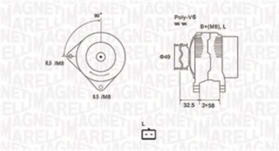 Generator, nissan,opel,renault, 2310000Q0A, 2310000QAK, 2310000QAM, 2310000QBE, 4403540, 4411316, 4430591, 7700426849, 77111343