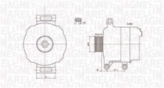 Generator, mini mini, mini cabriolet, 12317509342, 12317515029, 7509342, 7515029, YLE102400