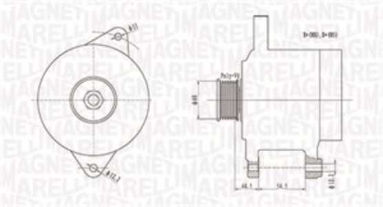 Generator, hyundai santa fé i, trajet, 3730038700, 3730038710