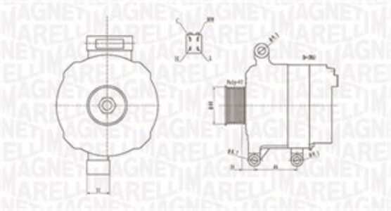 Generator, honda cr-v ii, fr-v, stream, 31100-PNA-004, 31100-PNC-004, 31100-PND-004, 31100-RJJ-004, A002TB7591, A2TB7591, AHGA5