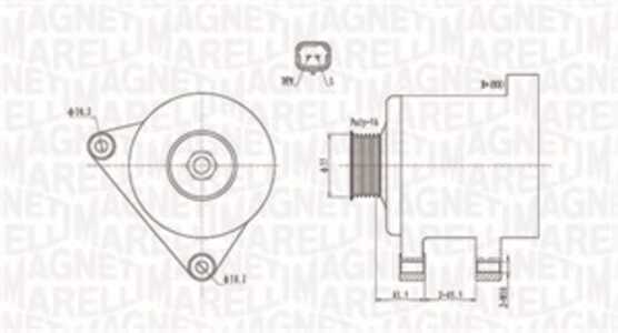 Generator, citroën c3 i, c-elysee, peugeot 308 sw i, 308 sw ii, 9639396580, 9640088080, 9642124980, A003TB2691, A003TB2691B, A0