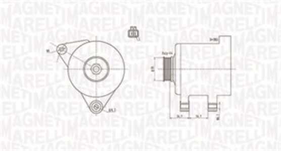 Generator, hyundai,kia, 3730022650, 3730023600, 3730026100