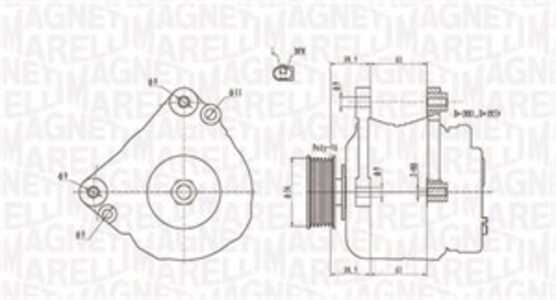 Generator, audi a3 sportback, seat altea, altea xl, skoda octavia ii, octavia combi ii, vw golf vi, 06F903023B, 06F903023G