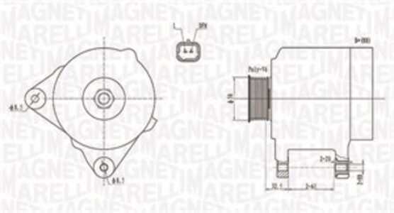 Generator, nissan,opel,renault, 2310000QA5, 4416485, 7711135519, 8200175210, 8200262462, 8200660020, 8200692869, 93188332