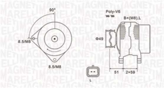 Generator, dacia,nissan,renault, 2310000QAU, 6001548554, 7701473614, 7701477001, 8200022774, 8200523616