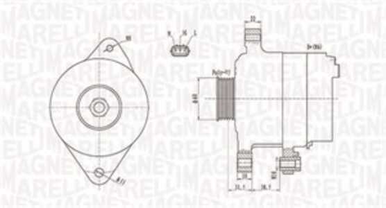 Generator, toyota yaris, yaris verso, 2706033020