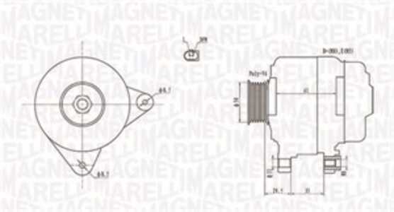 Generator, audi,seat,skoda,vw, 03C903023G, 03C903023GX