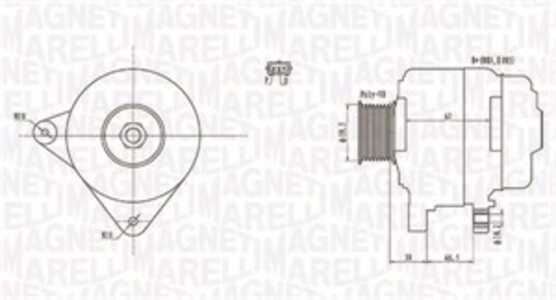 Generator, mazda 3, 3 sedan, 6 hatchback, 6 sedan, 6 station wagon, A003TB6581, A3TB6581, RF7J18300A