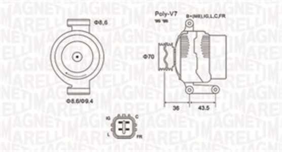 Generator, honda cr-v ii, fr-v, 31100RBDE01, 31100RBDE02, 31100RSRE01, CSC91, CSD86, CSD89